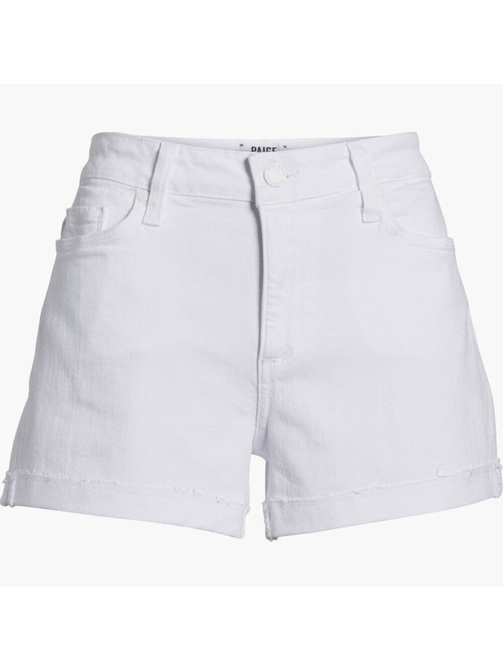 PAIGE Jimmy Jimmy High Waist Denim Shorts Size 34